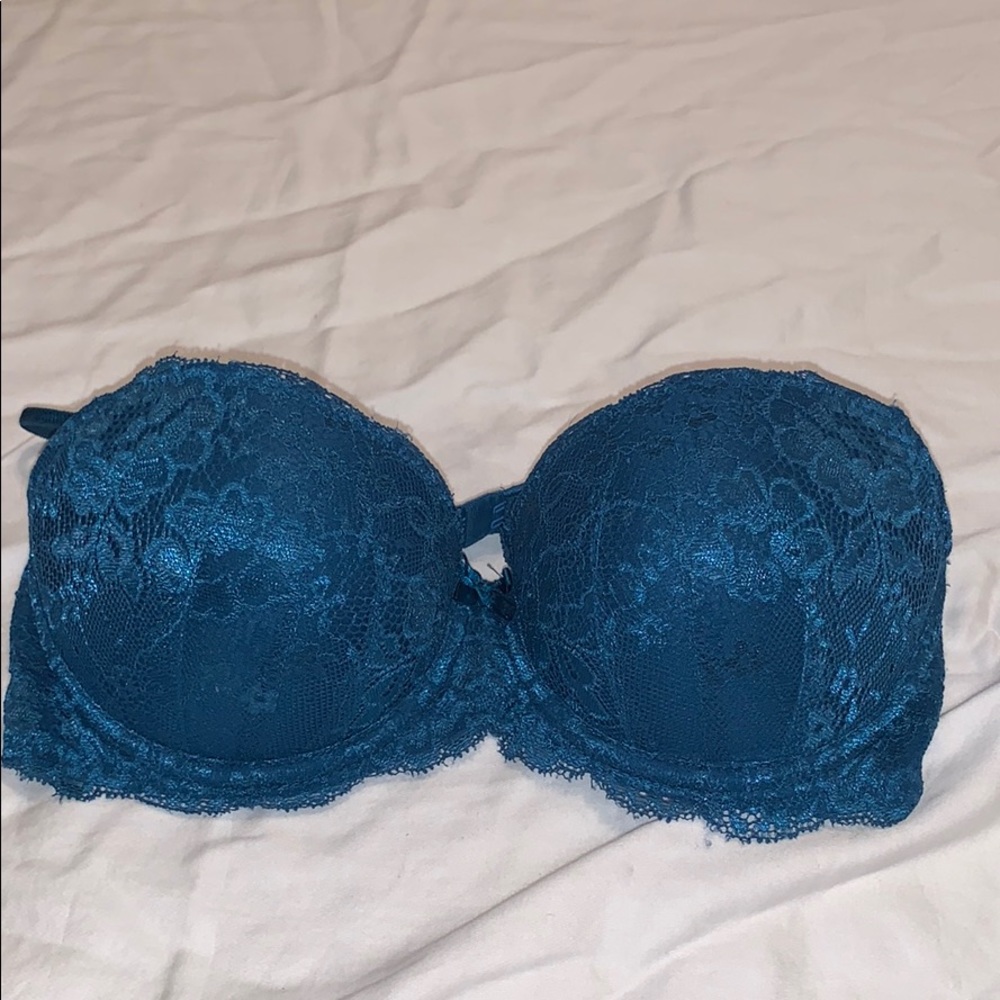 Blue lace Bra